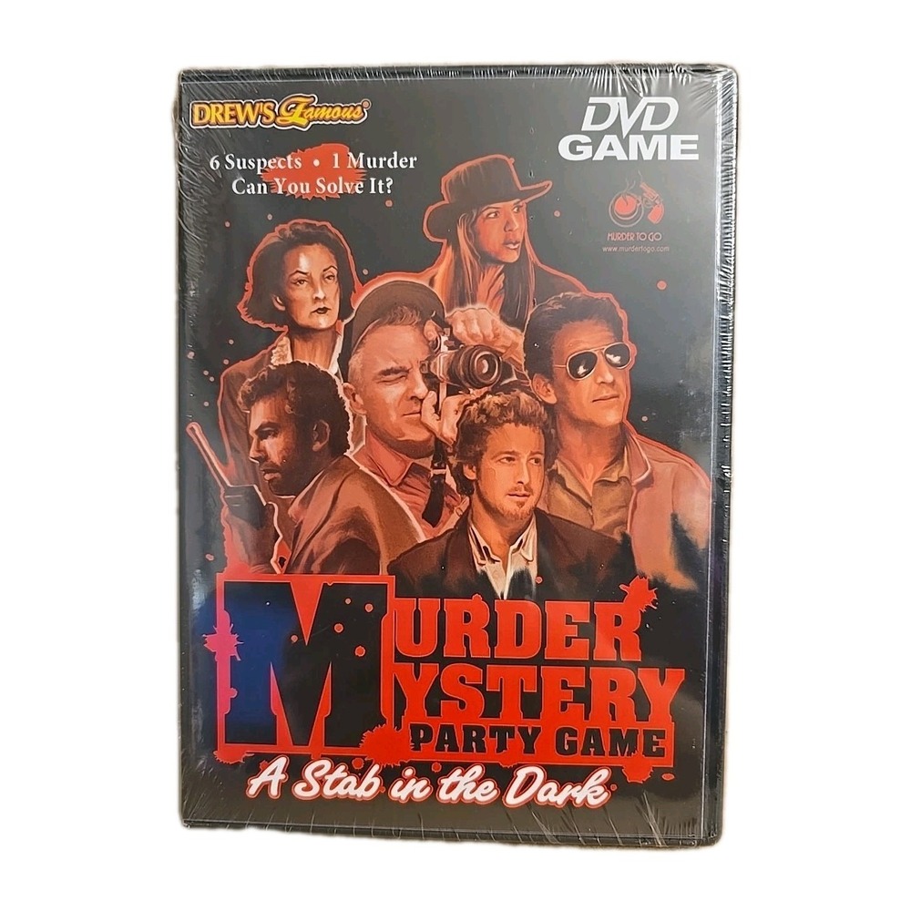 Drew's Famous Murder Mystery Party Game (DVD,‎ 2001) A Stab in the Dark.